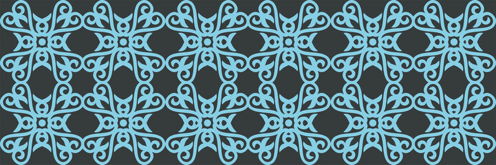 Ethnic patterns. Traditions of nomads, Kazakh steppes, Asian Mongolian Caucasus