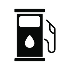 gasoline icon. fuel canister sign. vector illustration