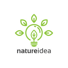 Nature Idea Logo Template