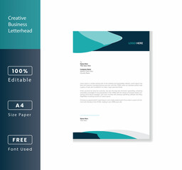 Business Letterhead design template