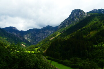 Fototapeta na wymiar alpine Landschaft