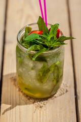 Non-alcoholic mojito
