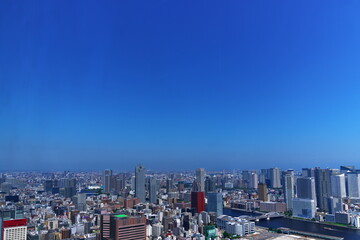 汐留から見る東京の空