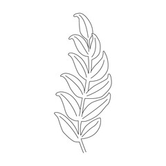 Continuous Line Drawing White Background. Line Illustration. Minimalist Prints. Vector EPS 10.