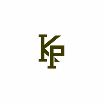 Letter kp logo