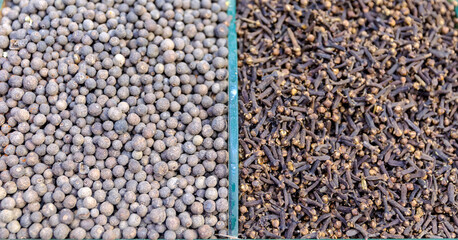 Pepper and cloves