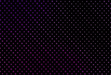 Dark purple vector texture with playing cards.