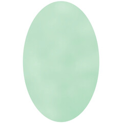 WaterColor-Minimalist-oval-green