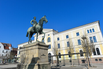 Naklejka premium Leopoldplatz Sigmaringen 