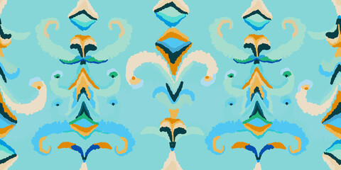 Modern hand drawn bohemian ornament pattern. Abstract trendy ethnic style. Fashionable vector template for your design. 