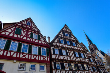 Fototapeta na wymiar Altstadt Calw in Baden-Württemberg