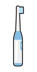 電動歯ブラシのイラスト