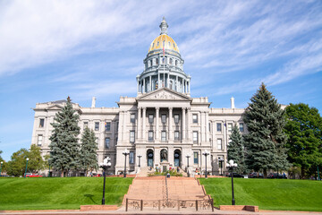 Obraz premium Capitol building, Denver (덴버 의사당 건물)