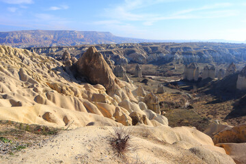 Fototapeta na wymiar Love Valley in Cappadocia, Turkey 