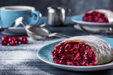 Cherry strudel