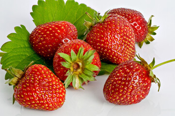 strawberries Fragaria ananassa Duchesne red fruit