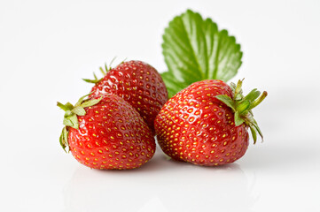 strawberries Fragaria ananassa Duchesne red fruit