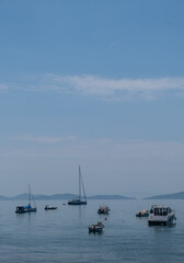 Fototapeta premium City Istanbul on the Bosphorus in Turkey