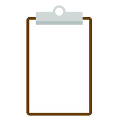 clipboard with paper