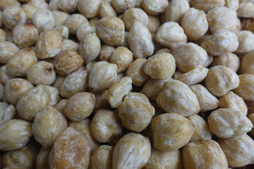 Obraz premium Candlenut contains many nutrients and the fruit is also used as a spice in cooking.