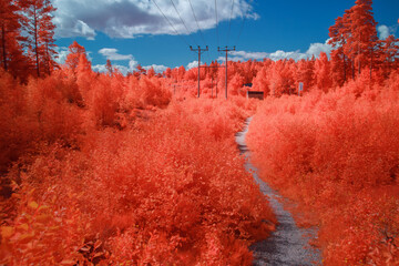 infrared landscape ir chrome filter