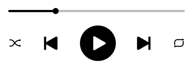 music player icon. design © Fumeezz