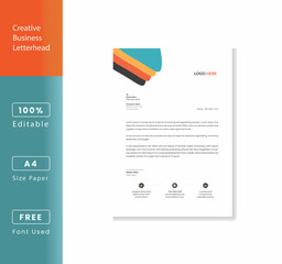 Business Stationary Letterhead Template