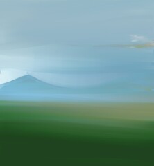 Obraz na płótnie Canvas Landscape with mountains