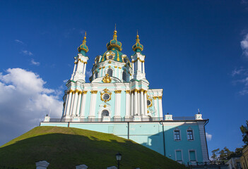 St. Andrew Church in Kyiv, Ukraine	
