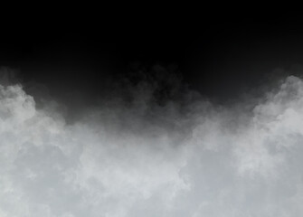 湯気 雲 煙 背景イラスト