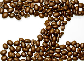 coffee beans border