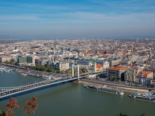 Obraz premium Budapest von oben
