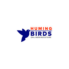 Huming Birds - Online Huming Birds Blog Logo - Blog Logo - Nature logo