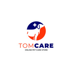 Tom Care - An Online Pet Store logo - E-Commerce store logo