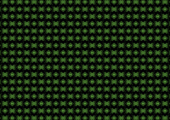 Melting repeating seamless colorful kaleidoscopic pattern for design, textile and backgrounds