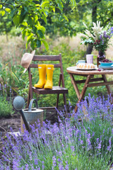 garden and tea party