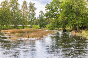 River flowing in the countryside