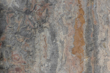 Naklejka premium Natural marble texture and marble background with macro details of mineral stone material for luxury flooring and elegant marble interior design for bath and garden floor shows detailed marble surface