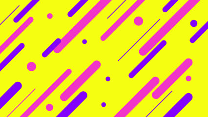 Modern flat geometric colorful vector background