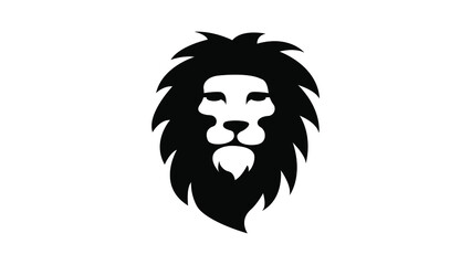 Lion head logo concept vector illustration