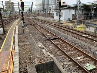 Naklejka premium 水戸駅構内