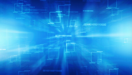 Internet Digital Technology storage computing circuit background