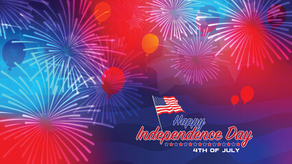 4th of july, abstract, america, nice, background, banner, blue, brush, card, celebrate, celebration, day, design, festival, firework
