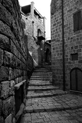 Tel Aviv. Old city. Musicians. People.Тель-Авив. Яффо