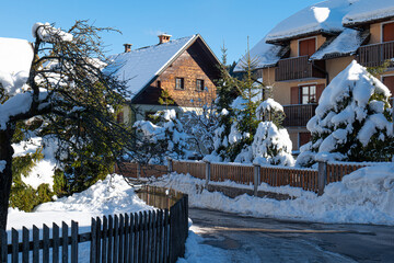 Kranjska Gora, Altstadt