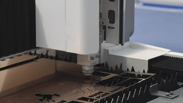 Laser Cutting CNC Machine Parts Fabrication Technology