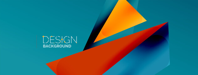 Background abstract overlapping shapes. Minimal composition vector illustration for wallpaper banner background or landing page