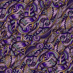 Colored seamless pattern cucumbers, Gradient vector.