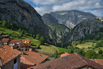Bejes, famous place for its cheese with denomination of origin Picon-tresviso. Cantabria, Spain.