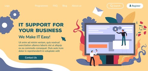IT support for your business, we make project easy